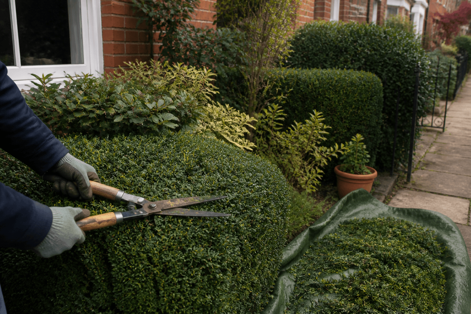 Careful manual hedge maintenance