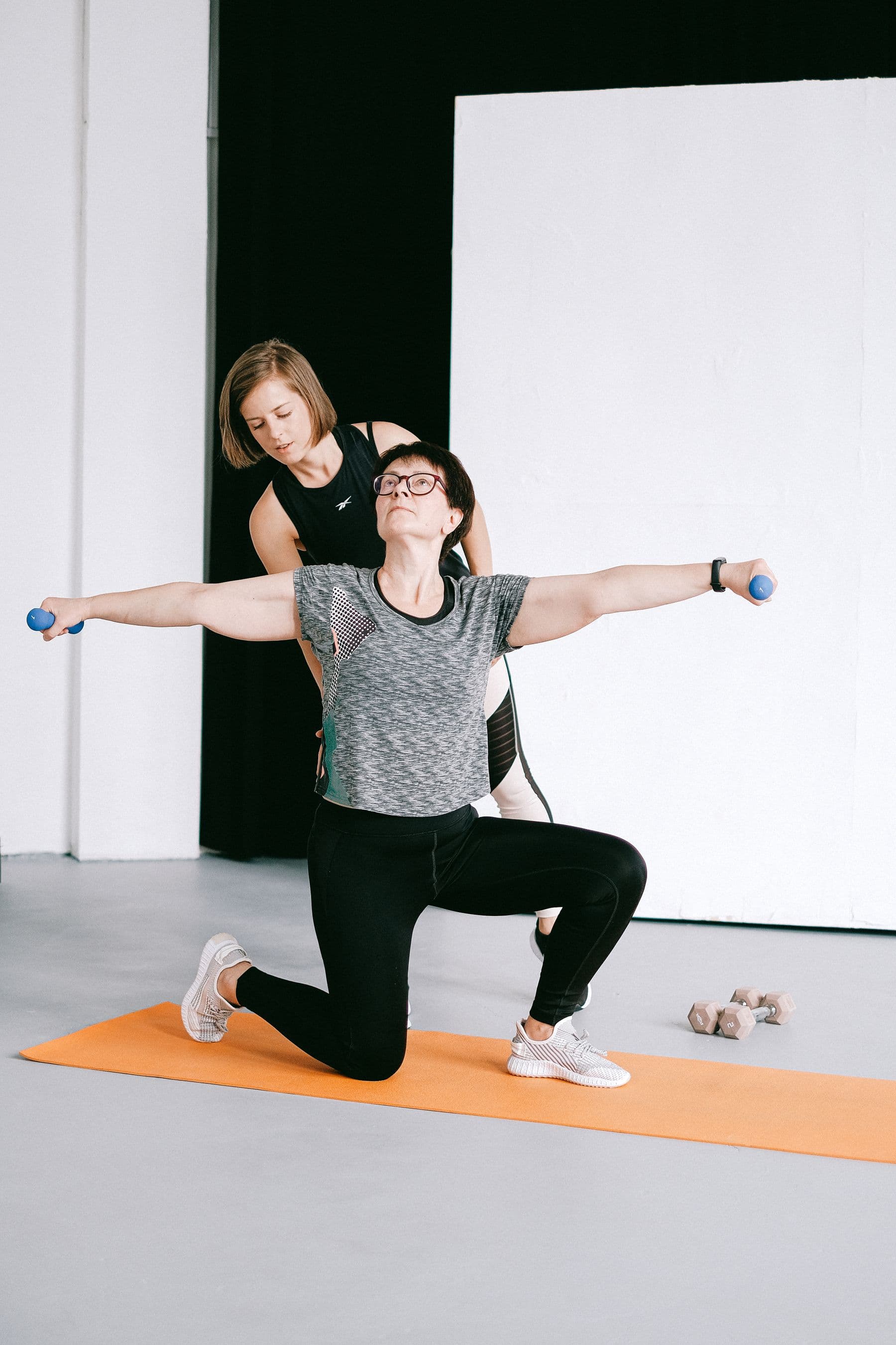 One-to-one personal training session